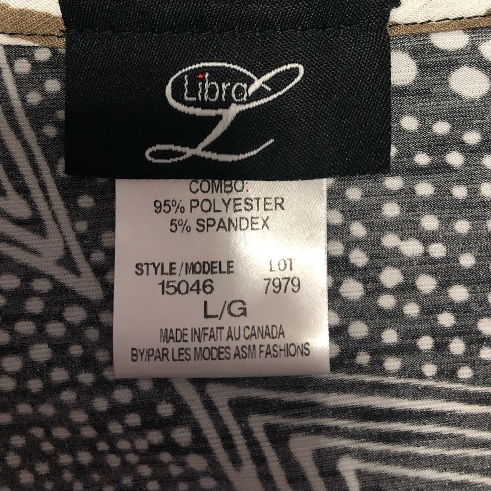 Libra Patterned Shirt Large - Picture 4 of 4